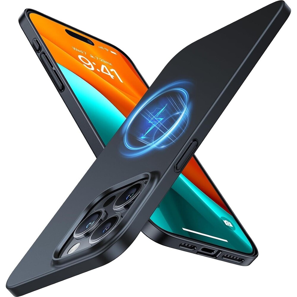 TORRAS Ultra Magnetic for iPhone 15 Pro Case, 3X Military-Grade Drop Tested